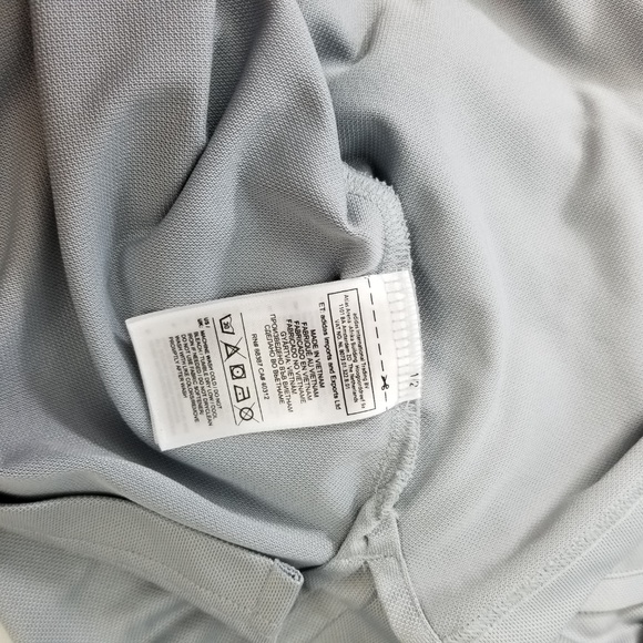 Adidas Golf Clima-Lite Athletic 3 Button Polo - Picture 7 of 7